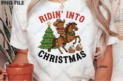 Gingerbread Cowboy Christmas PNG Product Image 2