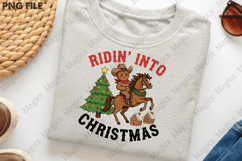 Gingerbread Cowboy Christmas PNG Product Image 3