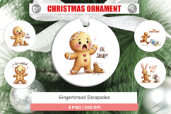Gingerbread Escapades Ornament Product Image 1
