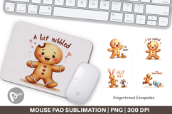 Gingerbread Escapades Mouse Pad Product Image 1