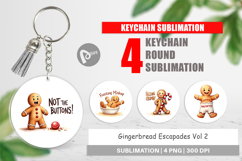 Gingerbread Escapades Keychain Product Image 1