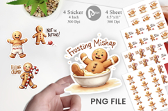 Gingerbread Escapades Sticker Product Image 1