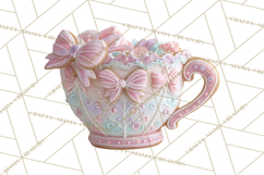 Coquette Christmas Cookies PNG, Gingerbread Clipart Product Image 3