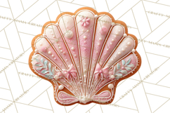 Coquette Christmas Cookies PNG, Gingerbread Clipart Product Image 2