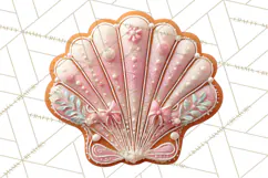 Coquette Christmas Cookies PNG, Gingerbread Clipart Product Image 2