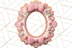 Coquette Christmas Cookies PNG, Gingerbread Clipart Product Image 5