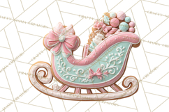Coquette Christmas Cookies PNG, Gingerbread Clipart Product Image 4