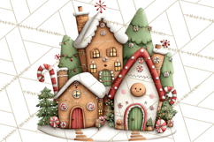 Gingerbread Christmas Clipart PNG, Gingerbread Cookies Product Image 2