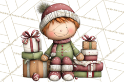 Gingerbread Christmas Clipart PNG, Gingerbread Cookies Product Image 5