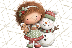 Gingerbread Christmas Clipart PNG, Gingerbread Cookies Product Image 4