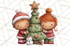 Gingerbread Christmas Clipart PNG, Gingerbread Cookies Product Image 4