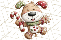 Gingerbread Christmas Clipart PNG, Gingerbread Cookies Product Image 3