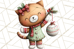 Gingerbread Christmas Clipart PNG, Gingerbread Cookies Product Image 3