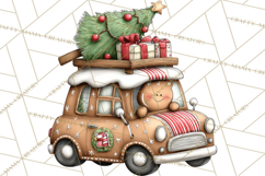 Gingerbread Christmas Clipart PNG, Gingerbread Cookies Product Image 3