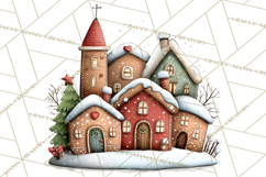 Gingerbread Christmas Clipart PNG, Gingerbread Cookies Product Image 3