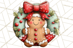 Gingerbread Christmas Clipart PNG, Gingerbread Cookies Product Image 4