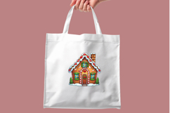 Gingerbread House Clipart | 10 Christmas Transparent PNGs Product Image 11