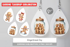 Earring Gingerbread Joy Product Image 1