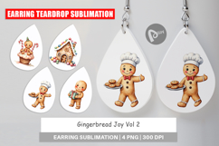 Earring Gingerbread Joy Product Image 1