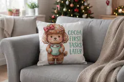 Gingerbread Kitchen Cookie Dogs Sublimation Product Image 14