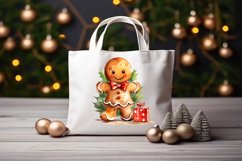 Gingerbread Man Sublimation Clipart, Gingerbread Man Clipart Product Image 3