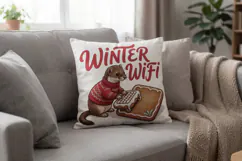 Gingerbread PC Café Gamer Pals Sublimation Product Image 9