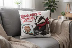 Gingerbread PC Café Gamer Pals Sublimation Product Image 17