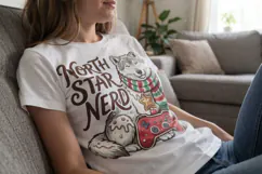 Gingerbread PC Café Gamer Pals Sublimation Product Image 4
