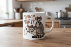 Gingerbread PC Café Gamer Pals Sublimation Product Image 7