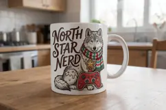 Gingerbread PC Café Gamer Pals Sublimation Product Image 10