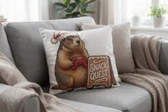Gingerbread PC Café Gamer Pals Sublimation Product Image 17
