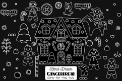 White Gingerbread Men Cookies | Christmas Candy House Product Image 1