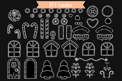 White Gingerbread Men Cookies | Christmas Candy House Product Image 3