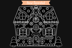 White Gingerbread Men Cookies | Christmas Candy House Product Image 4