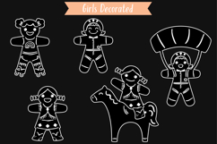 White Gingerbread Men Cookies | Christmas Candy House Product Image 6