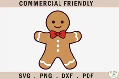 Gingerbread man and woman SVG, Christmas ginger bread SVG Product Image 2