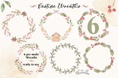 Christmas Watercolour Gingerbreads Clipart Package 66 Assets Product Image 3