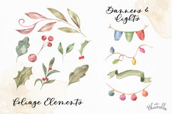 Christmas Watercolour Gingerbreads Clipart Package 66 Assets Product Image 11