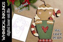 Gingerbread Cocoa Cup SVG For Laser Cutting Product Image 2