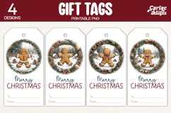 gingerbreadman gift tags