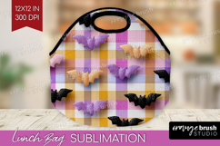 Gingram Halloween Lunch Bag - Spooky Cute Lunch Bug PNG Product Image 1