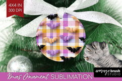 Gingram Halloween Ornament PNG - Spooky Cute PNG Sublimation Product Image 1