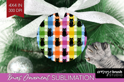 Gingram Halloween Ornament PNG - Spooky Cute PNG Sublimation Product Image 1