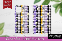 Gingram Halloween Phone Case PNG - Spooky Cute Case PNG Product Image 1