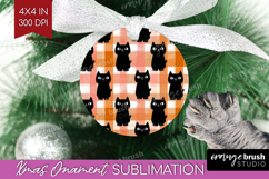 Gingram Halloween Ornament PNG - Spooky Cute PNG Sublimation Product Image 1