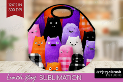 Gingram Halloween Lunch Bag - Spooky Cute Lunch Bug PNG Product Image 1