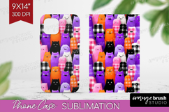 Gingram Halloween Phone Case PNG - Spooky Cute Case PNG Product Image 1