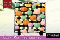 Gingram Halloween Slate PNG - Spooky Cute Square Slate Product Image 1