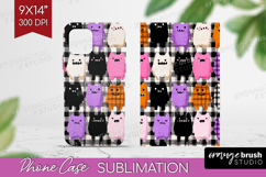 Gingram Halloween Phone Case PNG - Spooky Cute Case PNG Product Image 1
