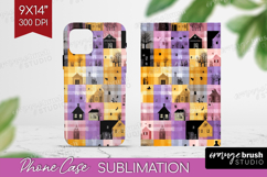 Gingram Halloween Phone Case PNG - Spooky Cute Case PNG Product Image 1